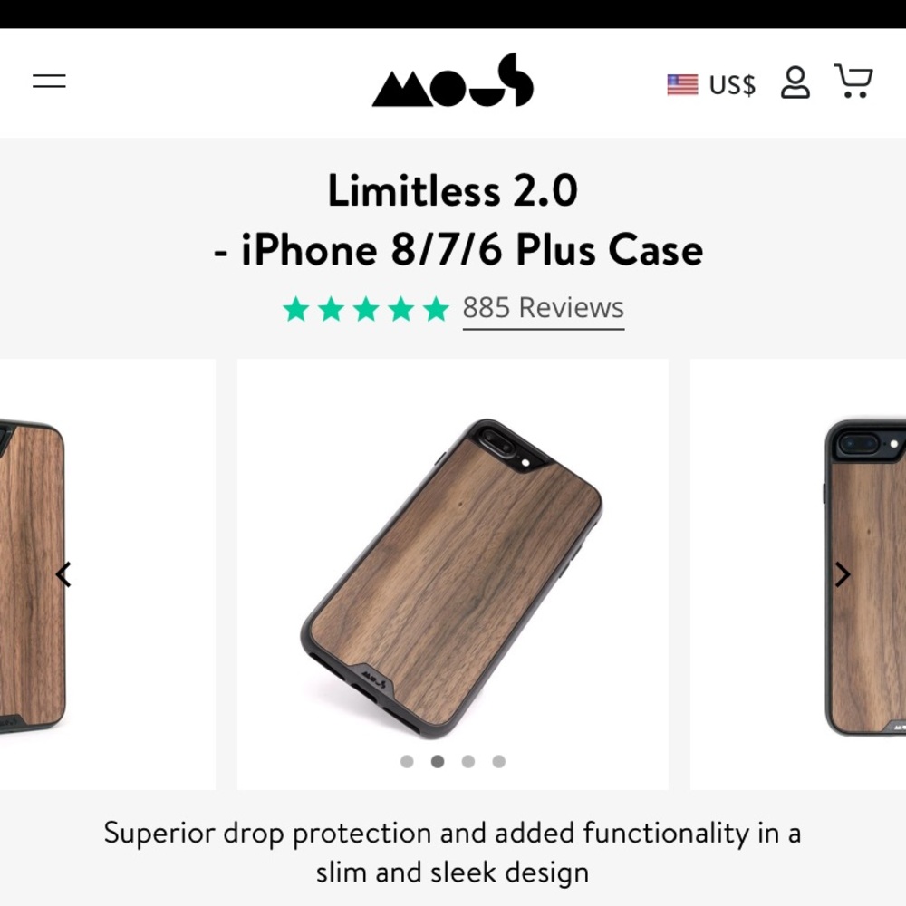 Mous Limitless Protective IPhone Case